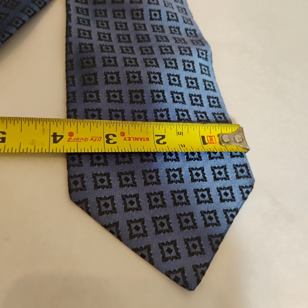 Corneliani Tie Geometric Luxury Mens Tie View 2